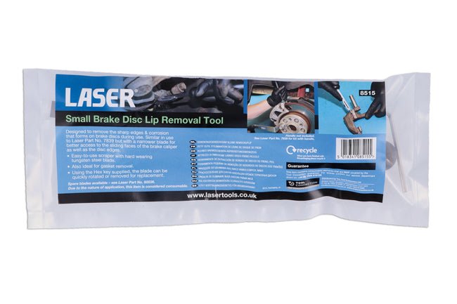 Laser Tools 8515 Small Brake Disc Lip Removal Tool Laser Tools