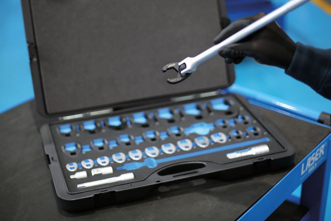 Laser Tools 8516 Crows Foot Wrench Set 32pc Laser Tools