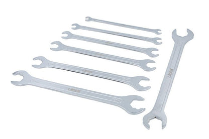 Laser Tools 8521 Ultra Thin Ratcheting Action Spanner Set 7pc Laser Tools