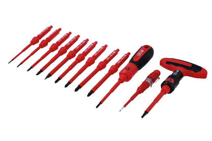 Laser Tools 8527 Insulated Interchangeable Screwdriver Set 16pc Laser Tools