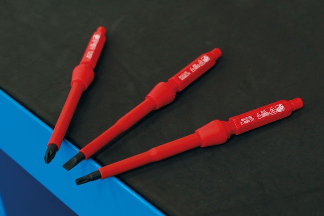 Laser Tools 8527 Insulated Interchangeable Screwdriver Set 16pc Laser Tools