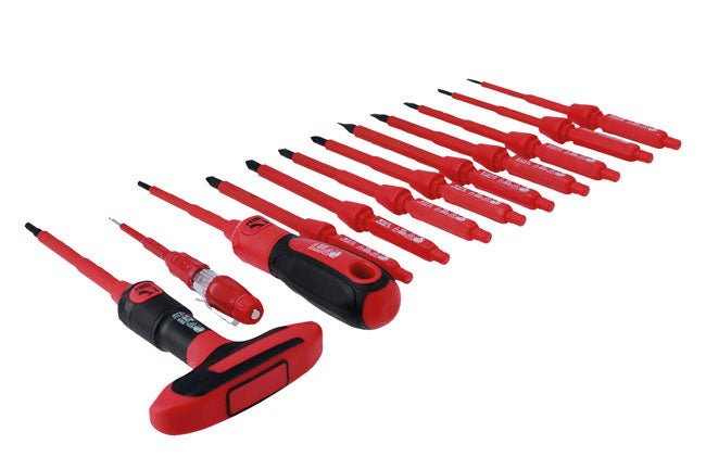 Laser Tools 8527 Insulated Interchangeable Screwdriver Set 16pc Laser Tools