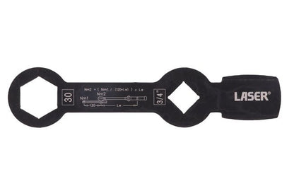 Laser Tools 8537 HGV Brake Caliper Wrench 30mm Laser Tools
