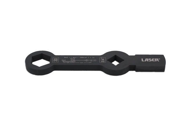 Laser Tools 8537 HGV Brake Caliper Wrench 30mm Laser Tools