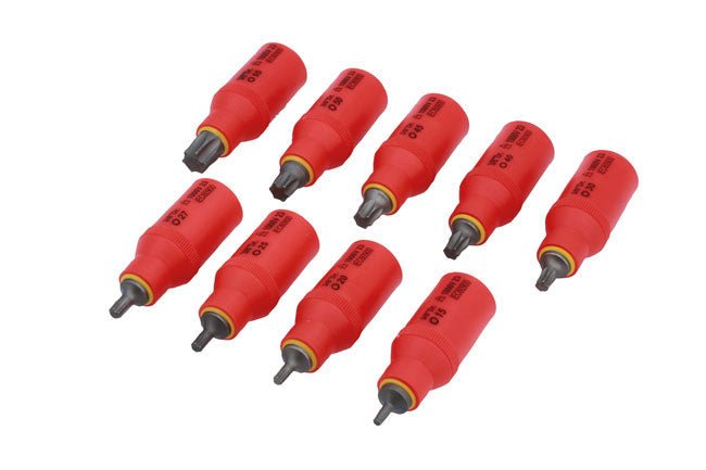 Laser Tools 8545 Insulated Star Bit Socket Set 3/8"D 9pc Laser Tools