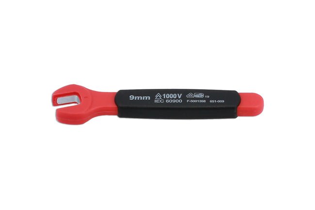 Laser Tools 8547 Insulated Open Ended Spanner 9mm Laser Tools