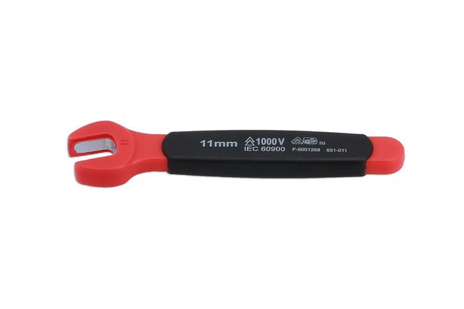 Laser Tools 8548 Insulated Open Ended Spanner 11mm Laser Tools