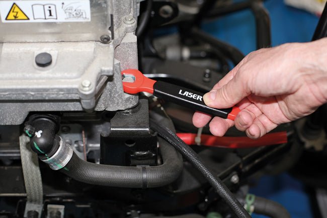 Laser Tools 8551 Insulated Open Ended Spanner 18mm Laser Tools