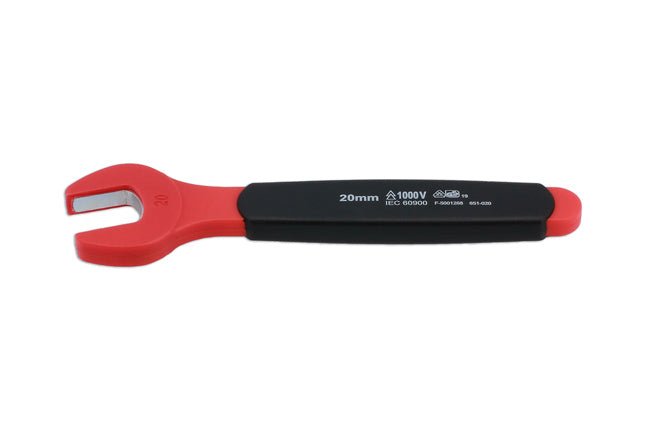 Laser Tools 8552 Insulated Open Ended Spanner 20mm Laser Tools