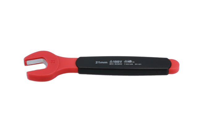 Laser Tools 8553 Insulated Open Ended Spanner 21mm Laser Tools