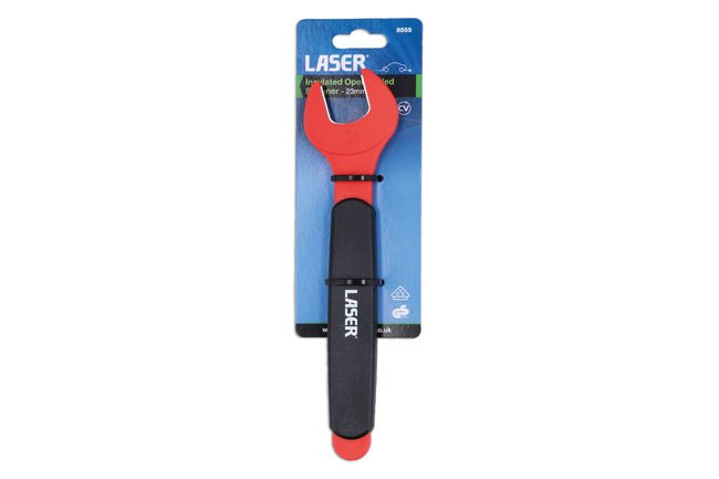Laser Tools 8555 Insulated Open Ended Spanner 23mm Laser Tools