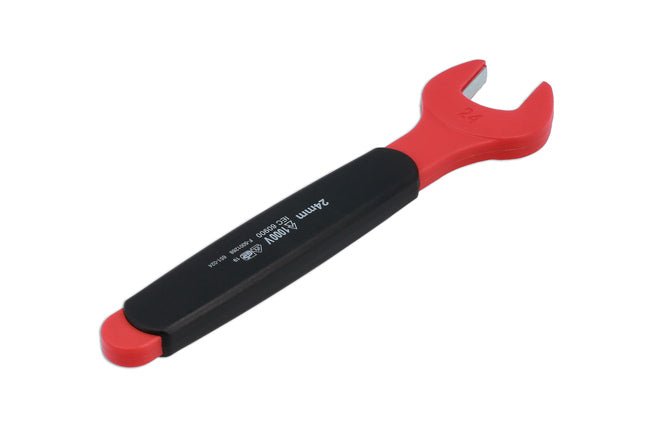 Laser Tools 8556 Insulated Open Ended Spanner 24mm Laser Tools
