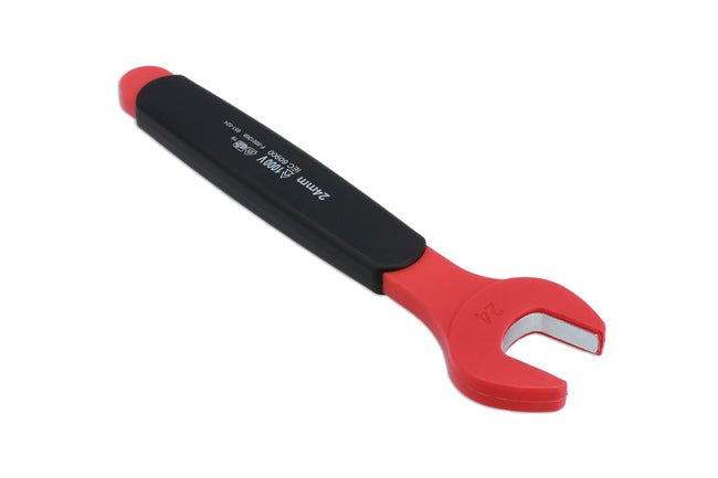 Laser Tools 8556 Insulated Open Ended Spanner 24mm Laser Tools