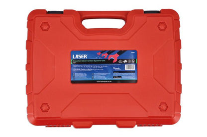 Laser Tools 8558 Insulated Open Ended Spanner Set 18pc Laser Tools