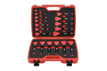 Laser Tools 8558 Insulated Open Ended Spanner Set 18pc Laser Tools