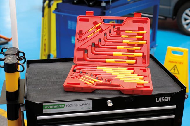 Laser Tools 8567 VDE Extra Long Hex/Star Key Wrench 19pc Laser Tools