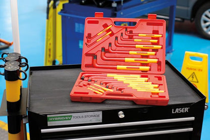 Laser Tools 8567 VDE Extra Long Hex/Star Key Wrench 19pc Laser Tools