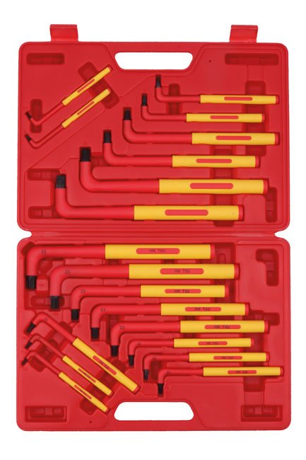 Laser Tools 8567 VDE Extra Long Hex/Star Key Wrench 19pc Laser Tools