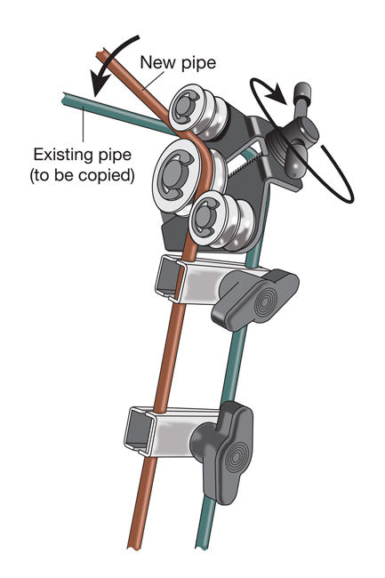 Laser Tools 8568 Brake Pipe Bender & Clamp Set Laser Tools