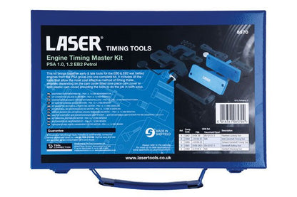 Laser Tools 8570 Engine Timing Master Kit â€“ for PSA 1.0, 1.2 EB2 Petrol Laser Tools