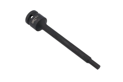 Laser Tools 8583 Extra Long Impact Hex Bit 1/2"D 7mm Laser Tools