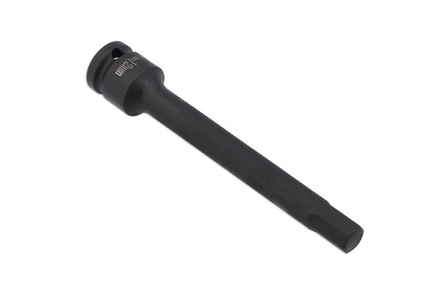 Laser Tools 8586 Extra Long Impact Hex Bit 1/2"D 12mm Laser Tools