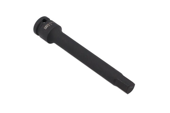 Laser Tools 8587 Extra Long Impact Hex Bit 1/2"D 14mm Laser Tools