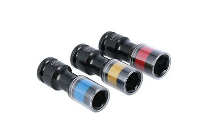 Laser Tools 8593 Alloy Wheel Torsion Socket Set 3pc Laser Tools