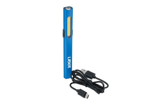 Laser Tools 8597 Aluminium Rechargeable Penlight Laser Tools