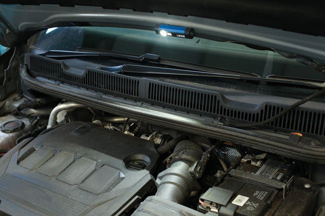 Laser Tools 8598 Aluminium Rechargeable Mini Pocket Light with UV Laser Tools