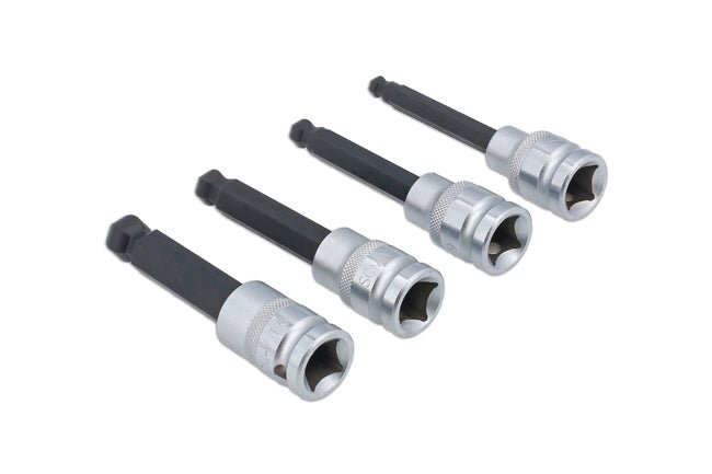 Laser Tools 8601 Difficult Access Ball End Bit Set 4pc Laser Tools