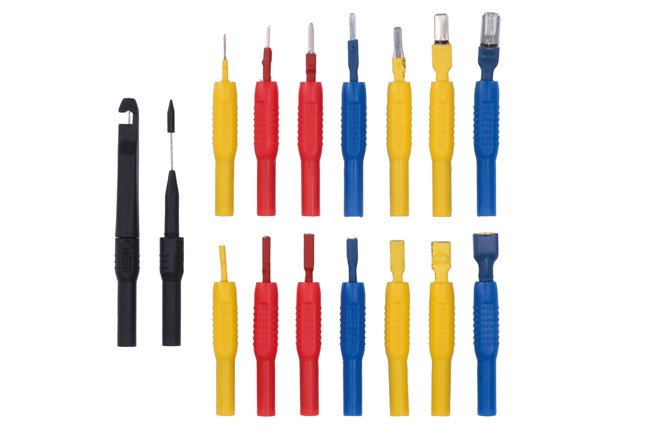 Laser Tools 8603 Assorted Test Lead Adaptor Set 16pc Laser Tools