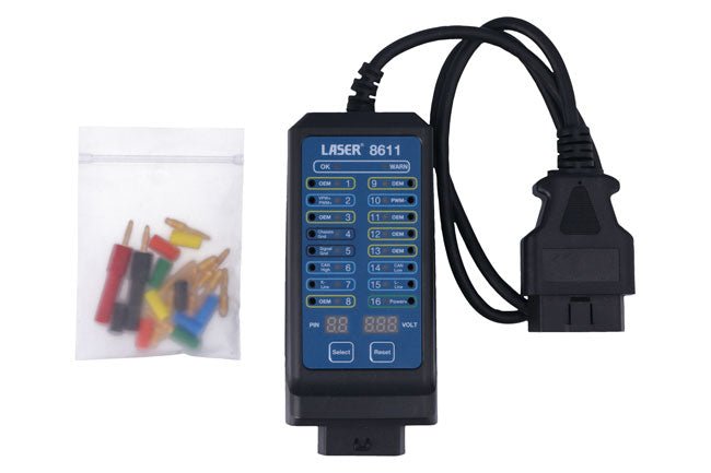 Laser Tools 8611 OBD Breakout Box & Signal Detector Laser Tools