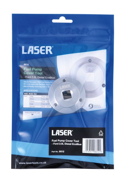 Laser Tools 8612 Fuel Pump Cover Tool - Ford 2.0L Diesel EcoBlue Laser Tools