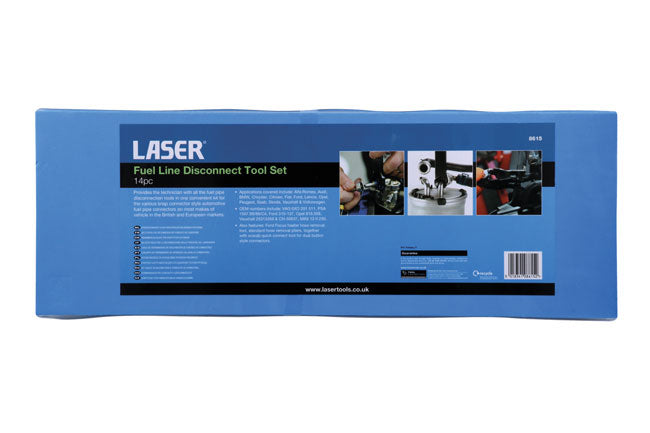 Laser Tools 8615 Fuel Line Disconnect Tool Set Laser Tools