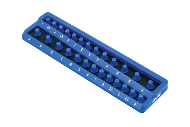 Laser Tools 8632 Twist Lock Socket Tray 1/4"D Laser Tools