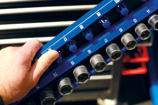 Laser Tools 8634 Twist Lock Socket Tray 1/2"D Laser Tools