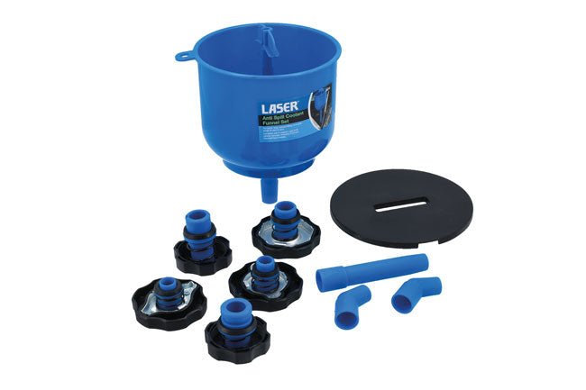 Laser Tools 8638 Anti Spill Coolant Funnel Set Laser Tools