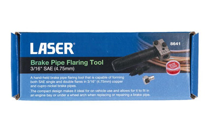 Laser Tools 8641 Brake Pipe Flaring Tool 3/16" SAE (4.75mm) Laser Tools