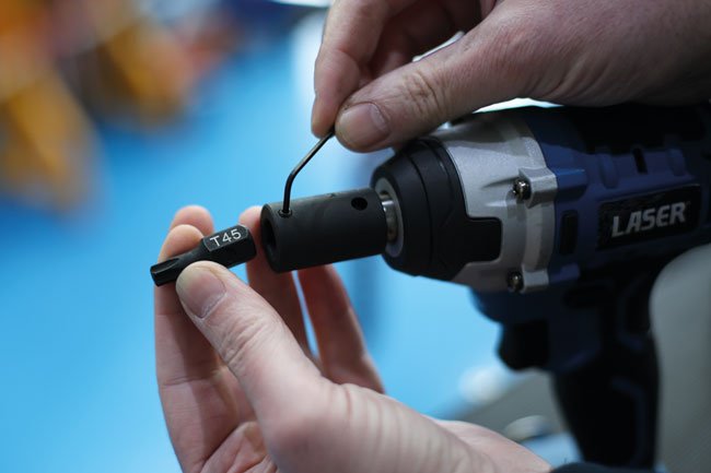 Laser Tools 8647 Interchangeable Impact Bit Set 1/2"D 25pc Laser Tools