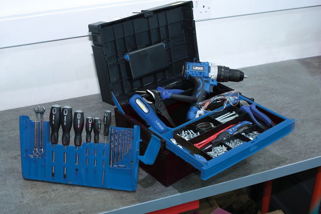 Laser Tools 8651 Organiser Tool Box 380mm (15") Laser Tools