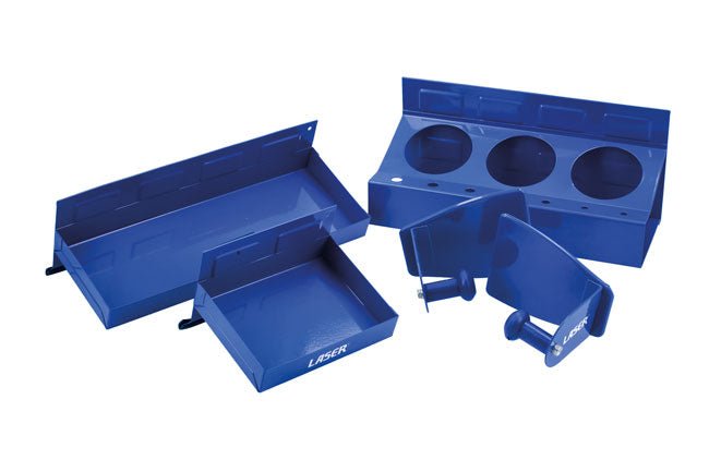 Laser Tools 8657 Magnetic Holders & Tray Set 4pc Laser Tools
