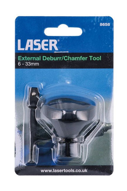 Laser Tools 8658 External Deburr/Chamfer Tool 6 - 33mm Laser Tools