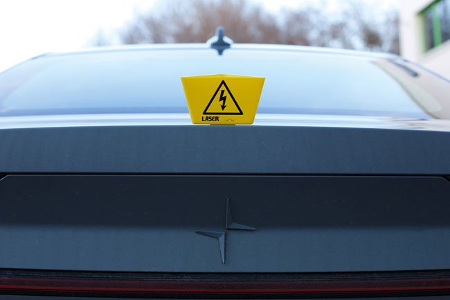 Laser Tools 8661 Hybrid /EV Warning Sign 2pc Set Laser Tools