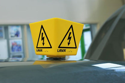 Laser Tools 8661 Hybrid /EV Warning Sign 2pc Set Laser Tools