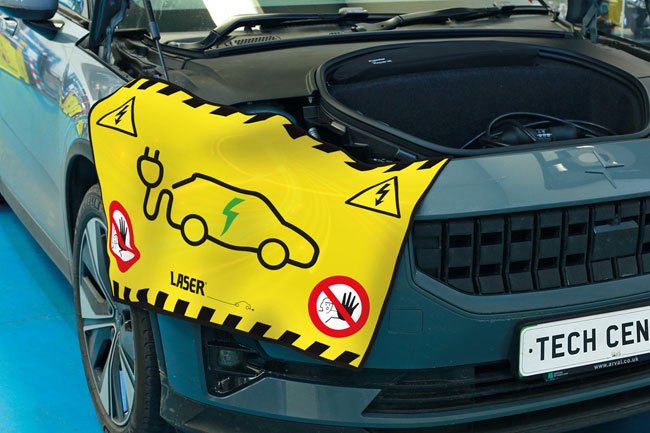 Laser Tools 8664 Wing Cover Hybrid/EV Warning Laser Tools