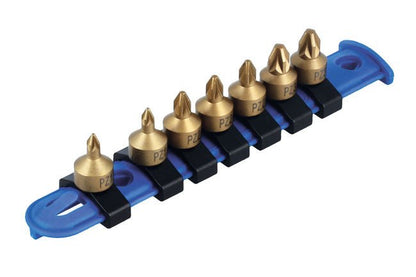Laser Tools 8665 Low Profile Pozi Drive Socket Bit Set 1/4"D 7pc Laser Tools