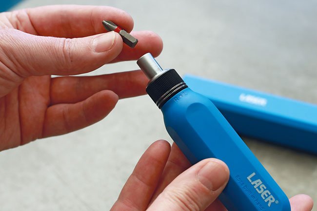 Laser Tools 8675 Ratchet Screwdriver Set 10-in-1 Laser Tools