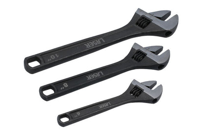 Laser Tools 8677 Adjustable Wrench Set 3pc Laser Tools