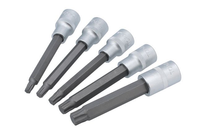 Laser Tools 8679 Long Series Torx PlusÂ® Socket Bit Set 1/2 "D 5pc Laser Tools
